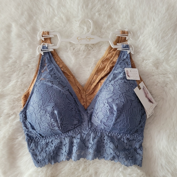 Jessica Simpson Other - 💐JESSICA SIMPSON BRAND NEW 2-PACK BRALETTE WITH REMOVABLE PADS SIZE XL